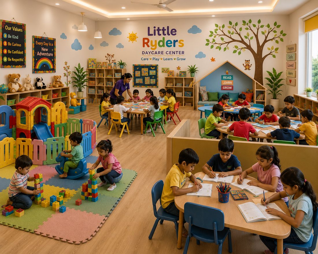 Daycare and rest area at Little Ryders
