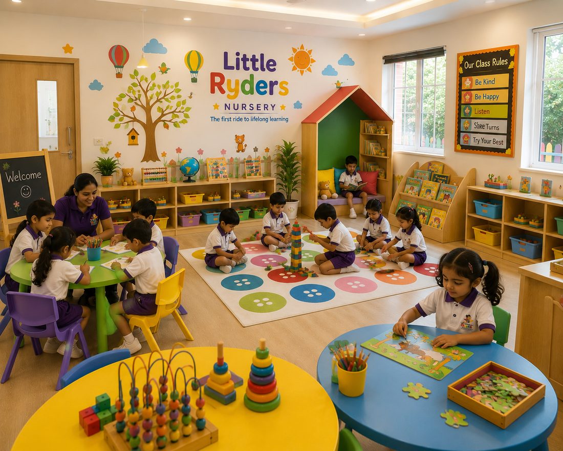 Nursery classroom at Little Ryders