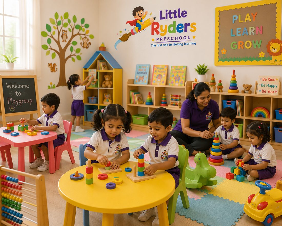 Playgroup classroom at Little Ryders